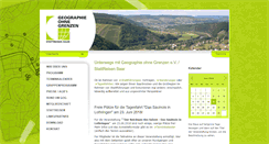 Desktop Screenshot of geographie-ohne-grenzen.de